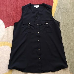 Calvin Klein Sleeveless Blouse